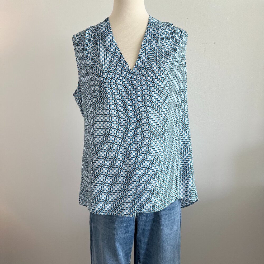 Rose & Olive sleeveless tank size L